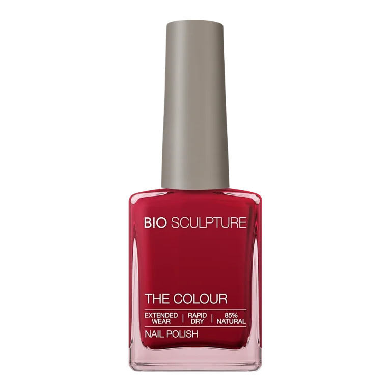 Bio Sculpture The Colour nail polish in deep red